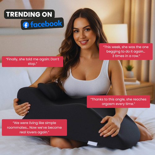 Ergonomisk intimkudde för en perfekt position 